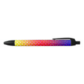 Rainbow Pattern Sparkle Pen Kugelschreiber (Oberseite)
