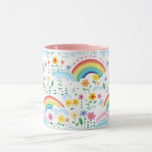 Rainbow Pattern Tasse (Zentrum)