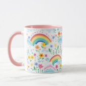 Rainbow Pattern Tasse (Links)