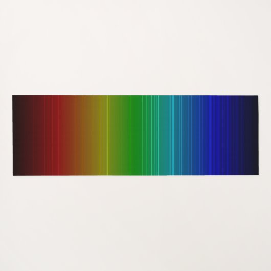 Rainbow Pattern Yogamatte (Rückseite (Horizontal))