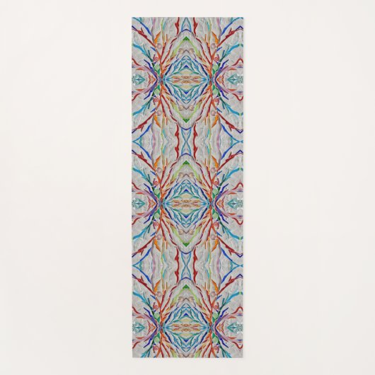 Rainbow Pattern Yogamatte (Vorderseite)