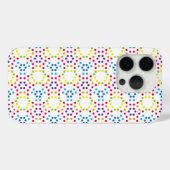 Rainbow Patternpolka Case-Mate iPhone Hülle (Rückseite (Horizontal))