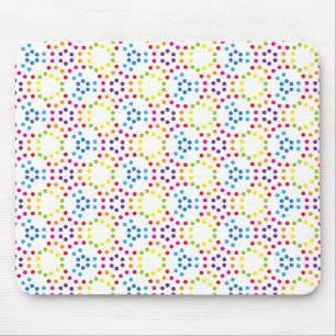 Rainbow Patternpolka Mousepad