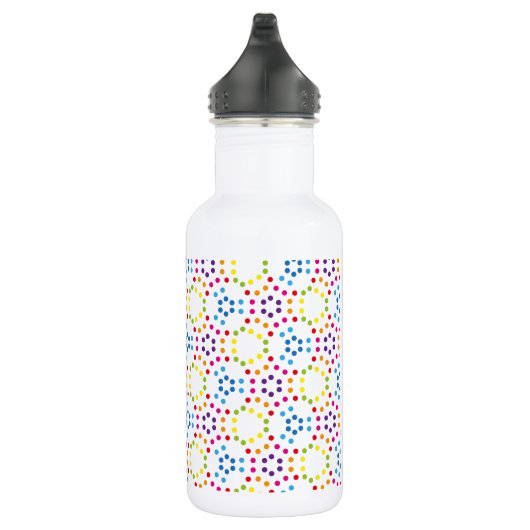 Rainbow Patternpolka Trinkflasche (Rechts)