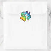 Rainbow Paw Sticker (Tasche)