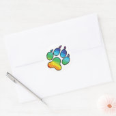 Rainbow Paw Sticker (Umschlag)