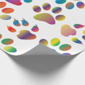Rainbow Paws Geschenkpapier (Ecke)