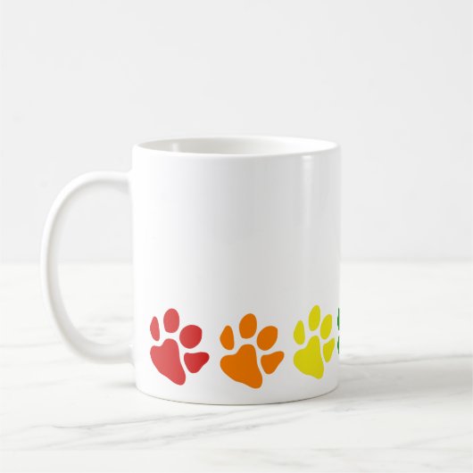 Rainbow Paws Kaffeetasse (Links)