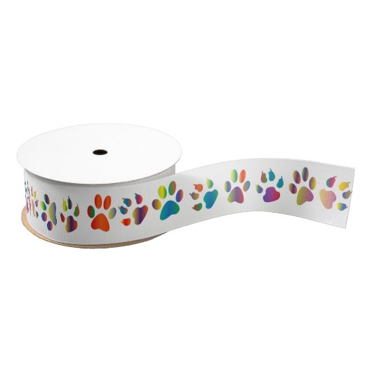 Rainbow Paws Ribbon Ripsband (Spule)