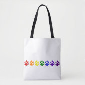 Rainbow Paws Tasche (Vorderseite)