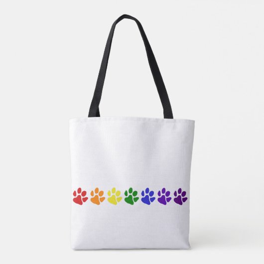 Rainbow Paws Tasche (Rückseite)