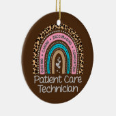 Rainbow PCT Tech Nurse Keramik Ornament (Rechts)