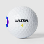 Rainbow Peace Golfball (Logo)