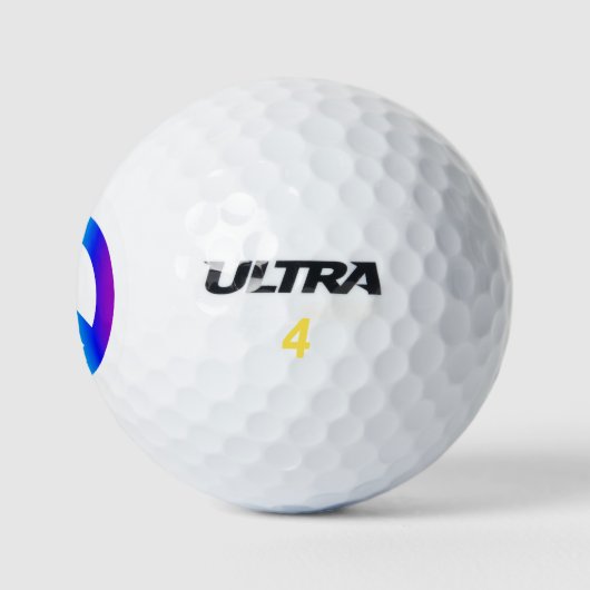 Rainbow Peace Golfball (Logo)