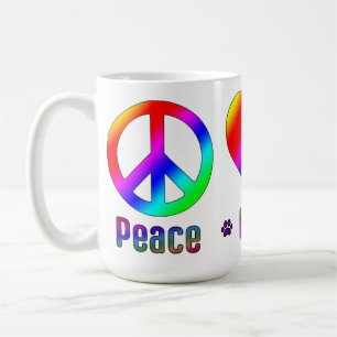 Rainbow Peace Liebe BBG Tasse