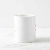 Rainbow Peace Liebe und alles, was Jazz Kaffeetasse (Mittel)