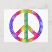 Rainbow Peace Postkarte (Vorderseite)
