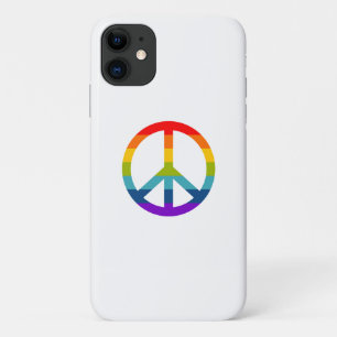 Rainbow Peace Sign Case-Mate iPhone Hülle
