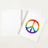 Rainbow Peace Sign Planer (Anzeige)