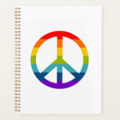 Rainbow Peace Sign Planer (Vorderseite)