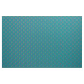 Rainbow Peace Signs Aquamarin Stoff (Yard (91,4 cm))