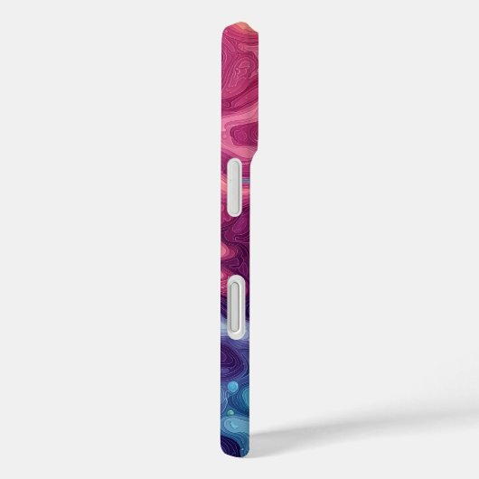 Rainbow Peace Splash Handy Case (Rückseite / Rechts)