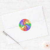 Rainbow Peace Sticker (Umschlag)