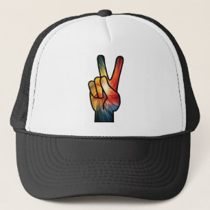 Rainbow Peace Truckerkappe