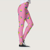 Rainbow Peace und Liebe Leggings (Rechts)