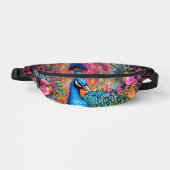 Rainbow Peacock Bauchtasche (Vorderseite)