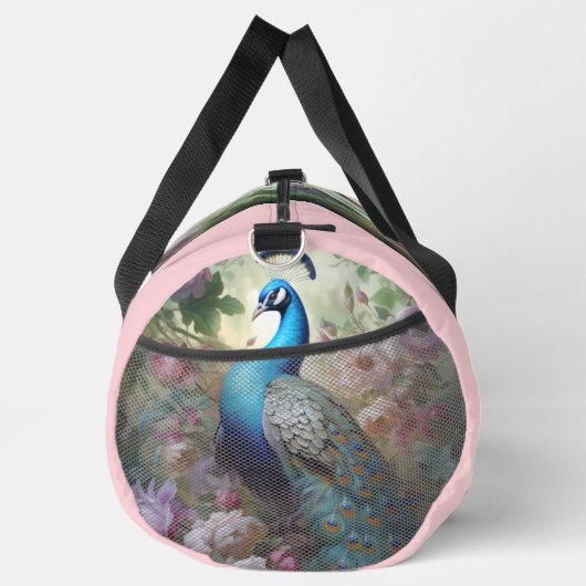 Rainbow Peacock Large Duffel Bag Duffle Bag (Rechts)