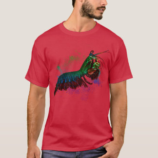 Rainbow PeaFrau T-Shirt