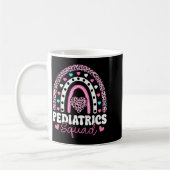 Rainbow Pediatrics Squad - Valentine's Day Pediatr Kaffeetasse (Links)