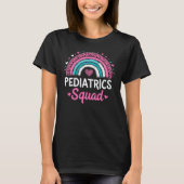 Rainbow Pediatrics Squad Valentine's Day Pediatric T-Shirt (Vorderseite)