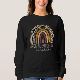 Rainbow Pencil Dream Außergewöhnliche Bildung Team Sweatshirt