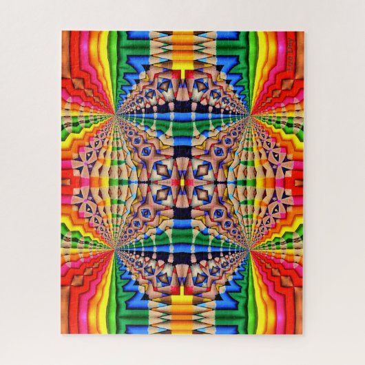Rainbow Pencil Jigsaw Puzzle (Vertikal)
