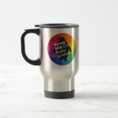Rainbow Penguin Stainless Steel Travel Mug Reisebecher (Links)