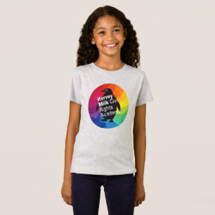 Rainbow Penguin T - Shirt - Kindergröße, dünne