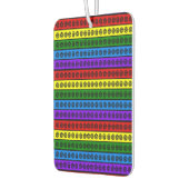 Rainbow-Pentagramme Autolufterfrischer (Links)