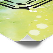 Rainbow Perfume Pop (Glam Duck) Poster (Ecke)