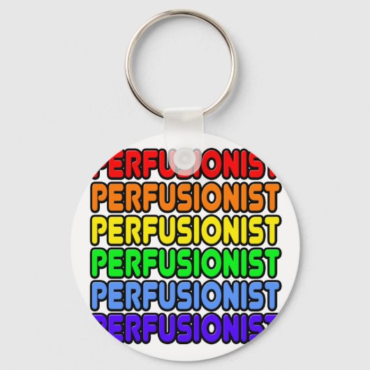 Rainbow Perfusionist Schlüsselanhänger (Vorderseite)