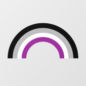 Rainbow-Personalisiert Fensteraufkleber (Blatt)