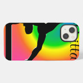 RAINBOW PERSONALISIERT GYMNASTICS IPAD MINI-FALL iPhone HÜLLE (Rückseite (Horizontal))