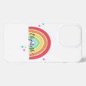 Rainbow Personalisiert Name Phone Case iPhone Hülle (Rückseite (Horizontal))