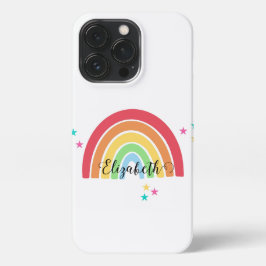 Rainbow Personalisiert Name Phone Case iPhone 13 Pro Hülle