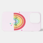 Rainbow Personalisiert Name Phone Case iPhone Hülle (Rückseite (Horizontal))