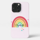 Rainbow Personalisiert Name Phone Case iPhone Hülle (Rückseite)