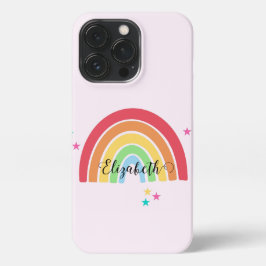 Rainbow Personalisiert Name Phone Case iPhone 13 Pro Hülle