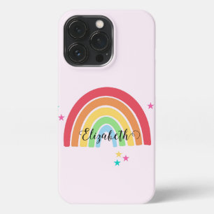 Rainbow Personalisiert Name Phone Case iPhone 13 Pro Hülle