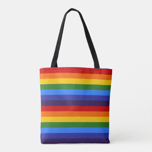 Rainbow Personalisiert Tasche (Rückseite)